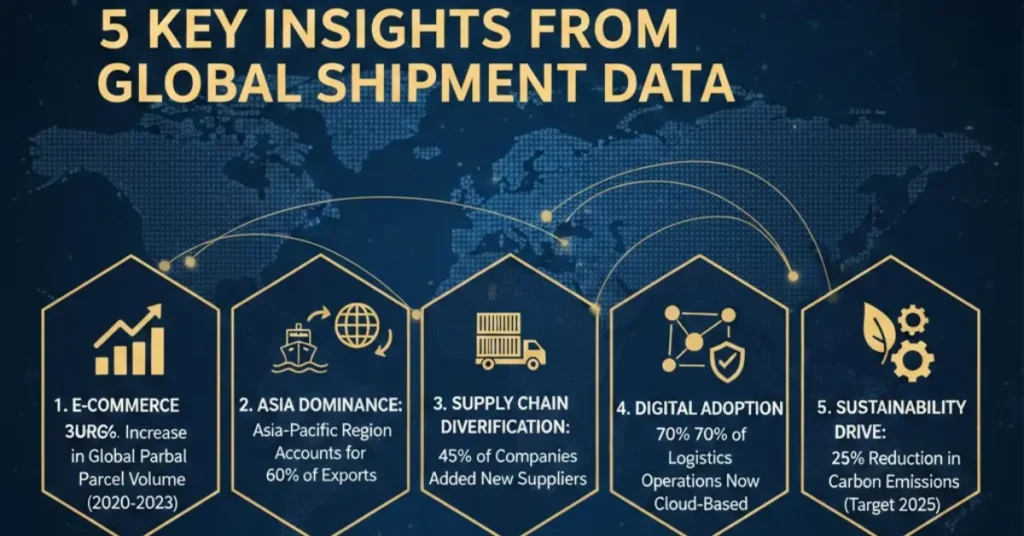 global shipment data