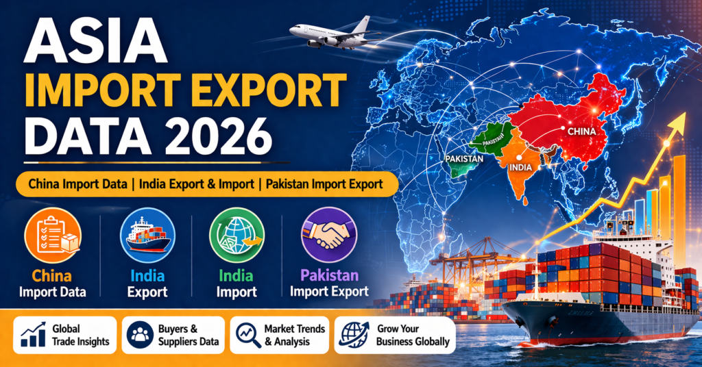 asia import export data