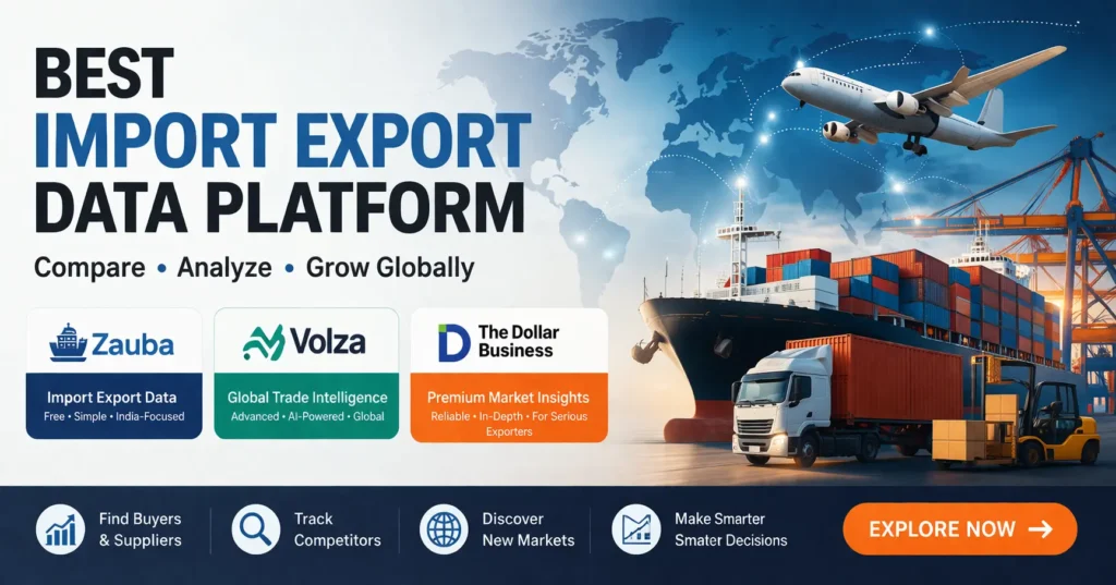 best import export data platform